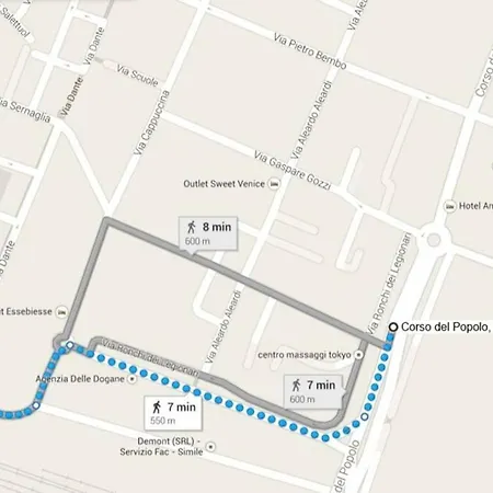 Venice Comodo - Posizione Strategica