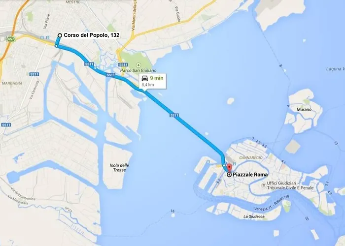 Venice Comodo - Posizione Strategica Местре